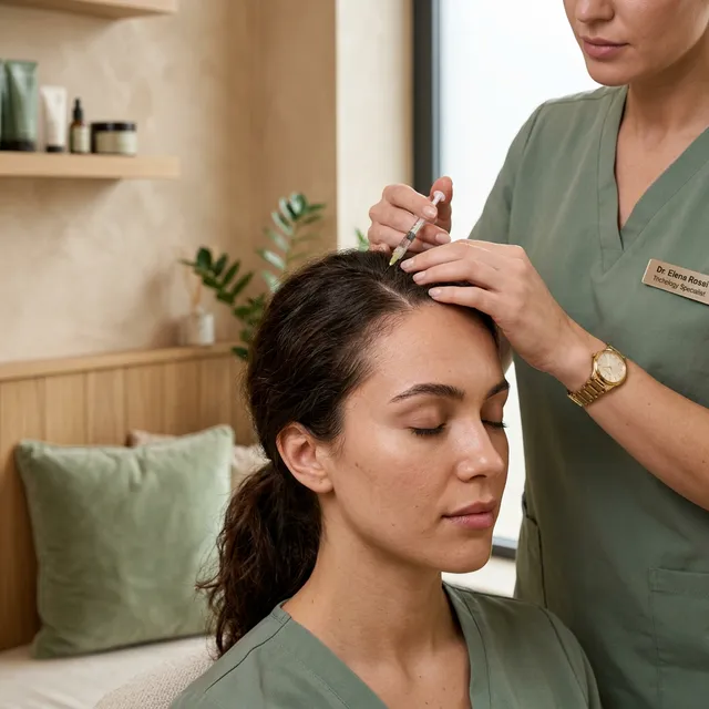 Mesoterapia capilar con dutasteride